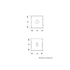 Fechadura Interna Quarto Dourada Gold Classic 3200 Stam 55mm