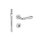 Fechadura Interna Quarto Lily Cromada Imab 55 Mm Clássica