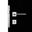 Fechadura Interna Stam Classic 3000 Roseta Quadrada Cromada