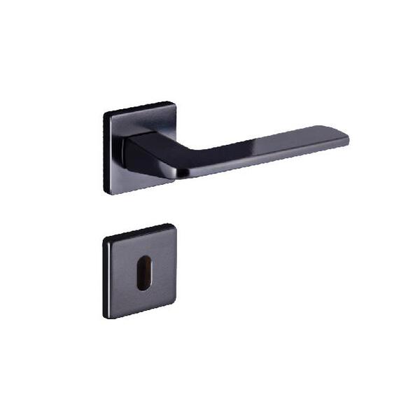 Fechadura Interna Ultra Line Roseta 55mm Preto Fosco Alianca