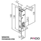 Fechadura Janela Porta De Alumínio Bico De Papagaio Preta