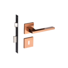 Fechadura Karli Cobre Escovado Interna