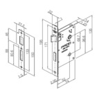 Fechadura Karli Cromada Premium Banheiro