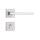 Fechadura Karli Cromo Acetinado Externa