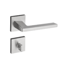 Fechadura Karli Cromo Acetinado Para Banheiro