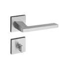 Fechadura Karli Cromo Acetinado Para Banheiro