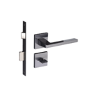 Fechadura Karli Grafite Escovado Banheiro