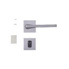 Fechadura Karli Grafite Escovado Externa