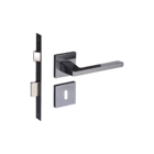 Fechadura Karli Grafite Escovado Interna