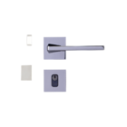 Fechadura Karli Grafite Polido Externa