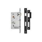 Fechadura Karli Preto Texturizado Para Banheiro