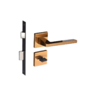 Fechadura Karli Red Gold Escovado Banheiro