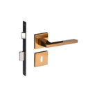 Fechadura Karli Red Gold Escovado Interna