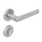 Fechadura La Fonte para Porta de Entrada Escovado 55mm Aço Inox 892