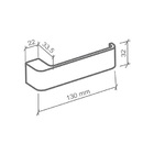 Fechadura Lexi Interna Escovada Acetinada Imab 55mm - Quarto