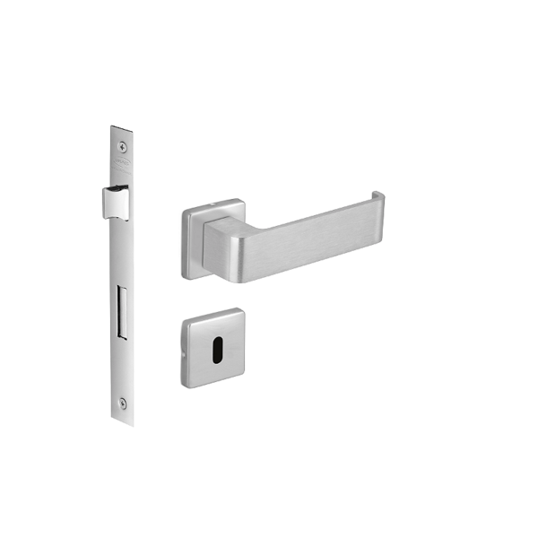 Fechadura Lexi Interna Escovada Acetinada Imab 55mm - Quarto