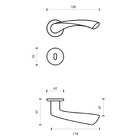 Fechadura Light Emma Banheiro 55mm Cromada Lockwell