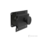 Fechadura Livre Ocupado Banheiro - Preto