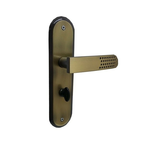 Fechadura Madrid 2002/15 Banheiro Espelho Latonado 40mm Hela