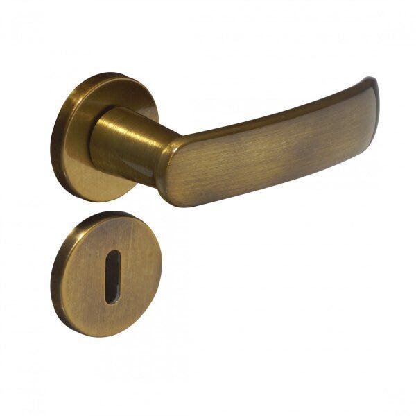 Fechadura Madrid Bronze Oxidado Interna  Bronze Oxidado