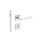 Fechadura Malba Imab Externa C/cilindro Cromada Quadrada Chav