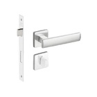 Fechadura Metro Light Imab Banheiro Wc Escovada Cromo Acetina