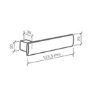 Fechadura Metro Light Imab Banheiro Wc Escovada Cromo Acetina