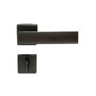 Fechadura Metro Light Imab Banheiro Wc Preta Preto Fosco Pp 5