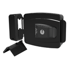 Fechadura Mini Agl Ajustável Simples 12v Externa Preta Agl