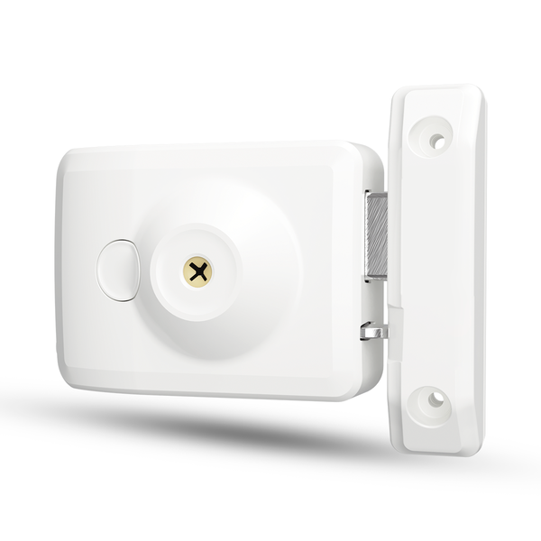 Fechadura Mini Smart Rx Inteligente Com Wifi Branca Agl