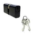 Fechadura Modena Externa 529-55pe Rq2 Ept Preto Textura 55mm