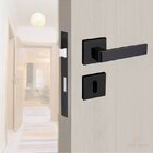 Fechadura Modena Interna 529-55pi Rq2 Ept Preto Textura 55mm