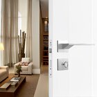 Fechadura Mz440 Banheiro 55mm Cromo Acetinada Papaiz Unico