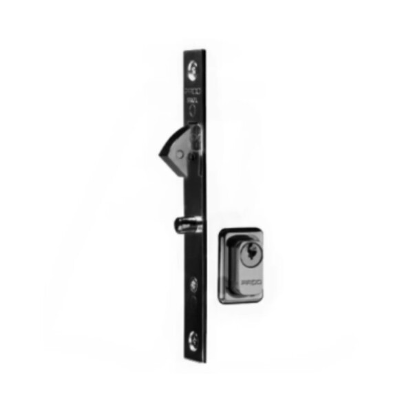 Fechadura Pado 450 Zm Preto Bico Papagaio Porta Alum Mad Fer