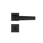 Fechadura Pado Ascot - Preto - Banheiro Tranqueta