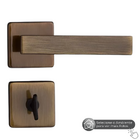 Fechadura Pado Concept Bx 40mm 409 Roseta Quadrada Banheiro /