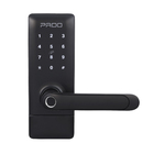 Fechadura Pado de Biometria Cartão Senha Chave Bluetooth e Wi-Fi FDE-300W Resistente à Água Preta de Embutir