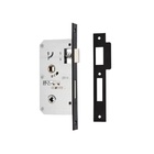 Fechadura Pado Maquina Avulsa Banheiro 40mm Preta Sm-40sb