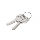 Fechadura Pado Simples para Porta de Entrada Cromada 40mm em Inox Concept 417