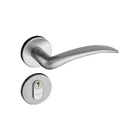 Fechadura Pado Simples para Porta de Entrada Acetinada 40mm em Inox Concept 417