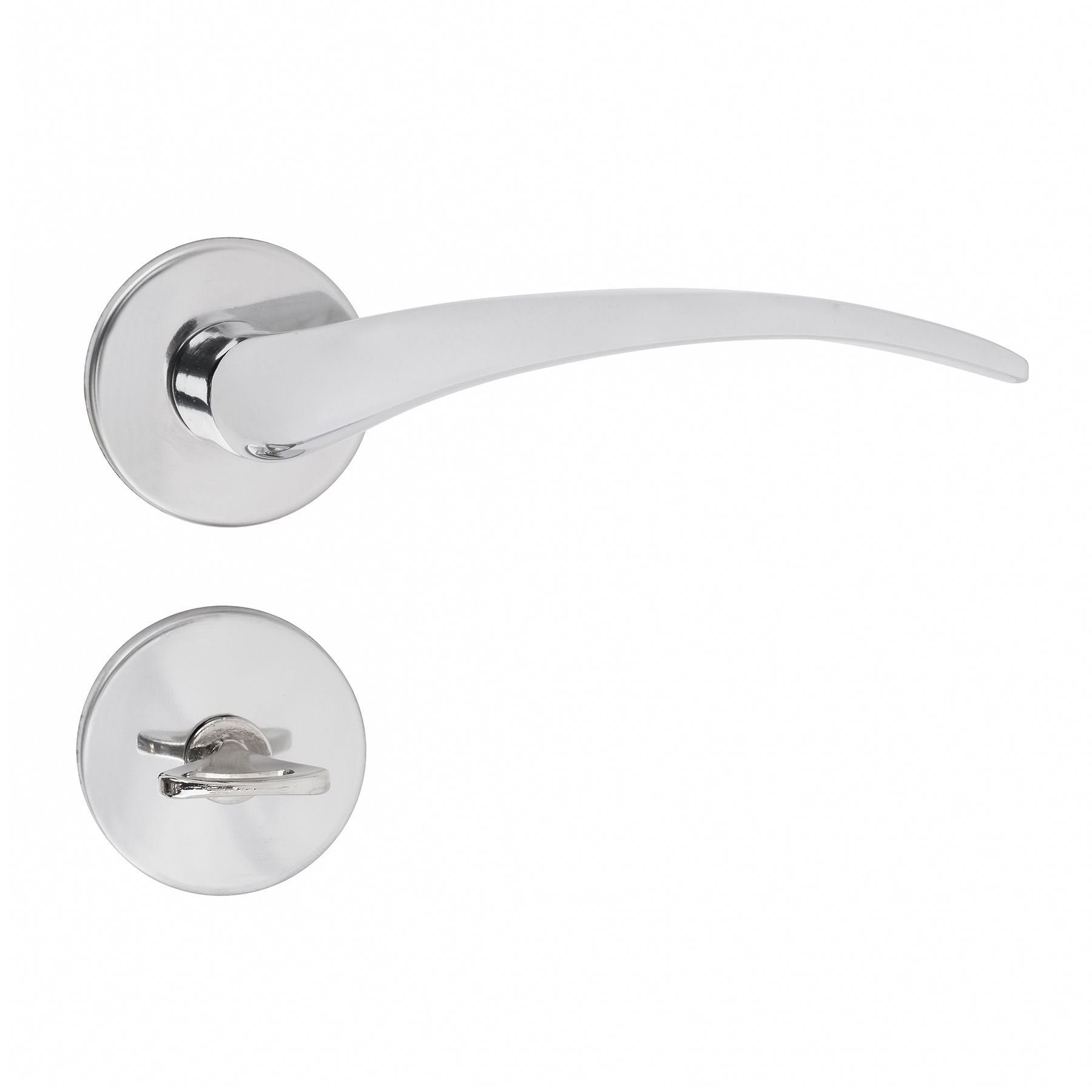 Fechadura para Porta do Banheiro Pado Concept 417 Cromado 40mm
