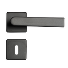 Fechadura Pado Simples para Porta Interna Preta 40mm em Inox Concept 414