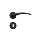 Fechadura Pado Simples para Porta Interna Preta 40mm em Inox Concept 417