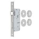 Fechadura Pado para Porta Interna Cromado 40mm Chave Simples Concept