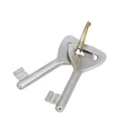 Fechadura Pado para Porta Interna Cromado 40mm Chave Simples Concept