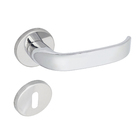 Fechadura Pado para Porta Interna Cromado 40mm Chave Simples Concept