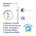 Fechadura Papaiz Banheiro Mz 950 Cromado