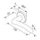 Fechadura Para Banheiro Classic Pado Cromado