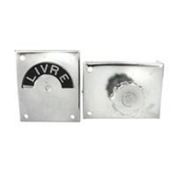 Fechadura Para Banheiro Fecho Livre / Ocupado Soprano - Croma