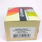 Fechadura Para Banheiro Fecho Livre / Ocupado Soprano - Preta